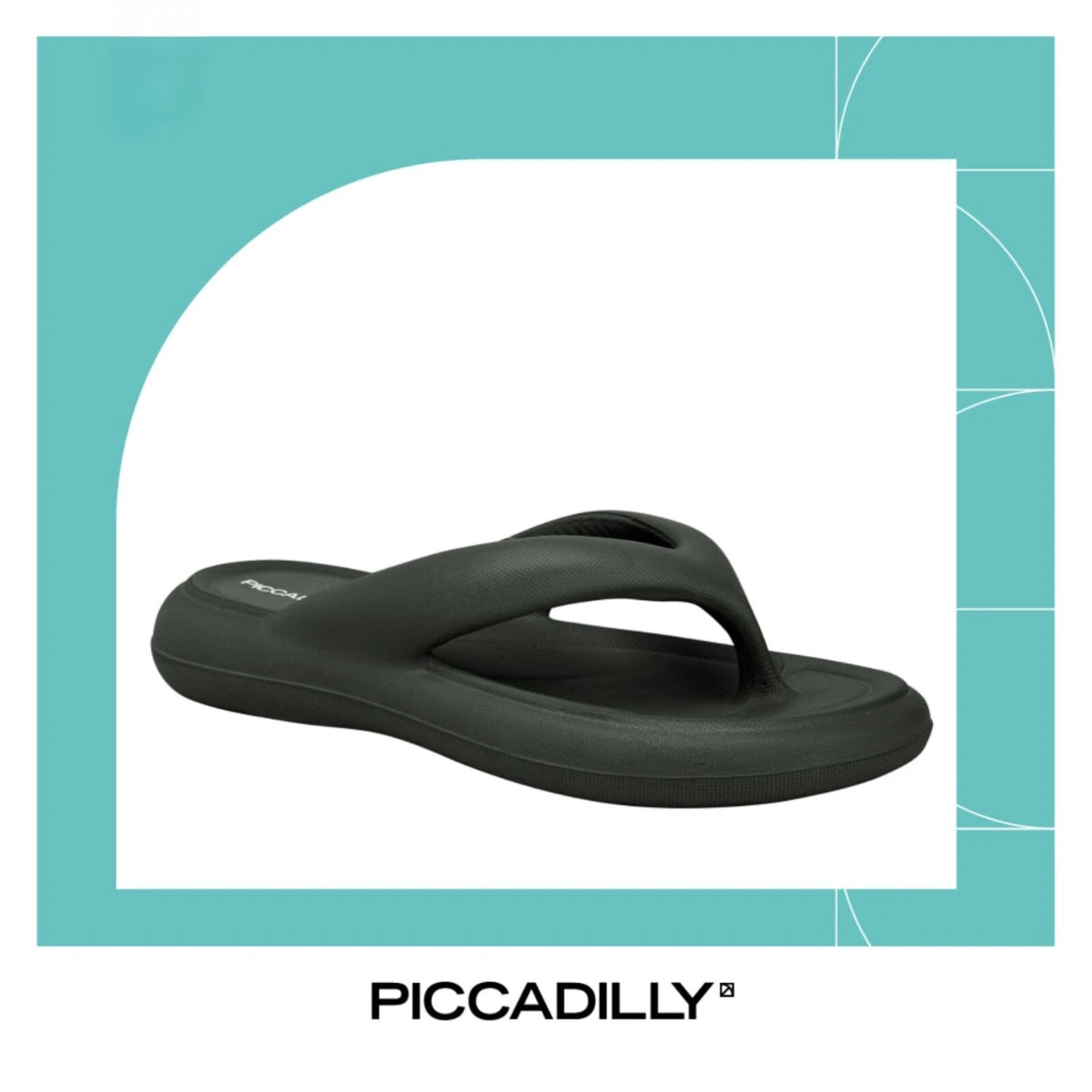 Piccadilly Chinelo Marshmallow Feminino – Ultraflexível, Leve e Confortável