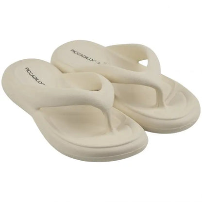 Piccadilly Chinelo Marshmallow Feminino – Ultraflexível, Leve e Confortável