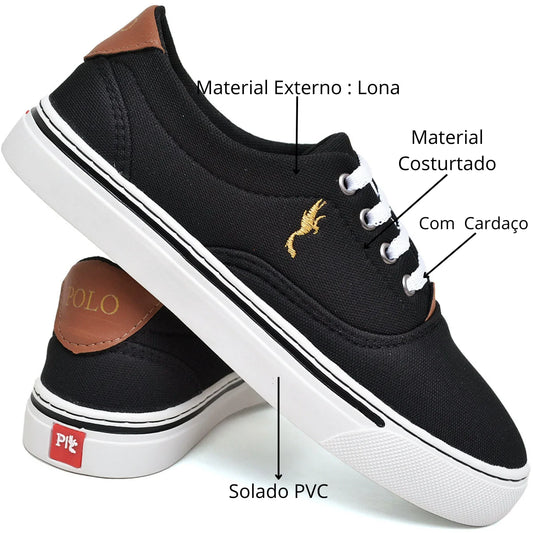 Tênis Feminino Casual Polo Blu – Conforto, Leveza e Estilo para o Dia a Dia